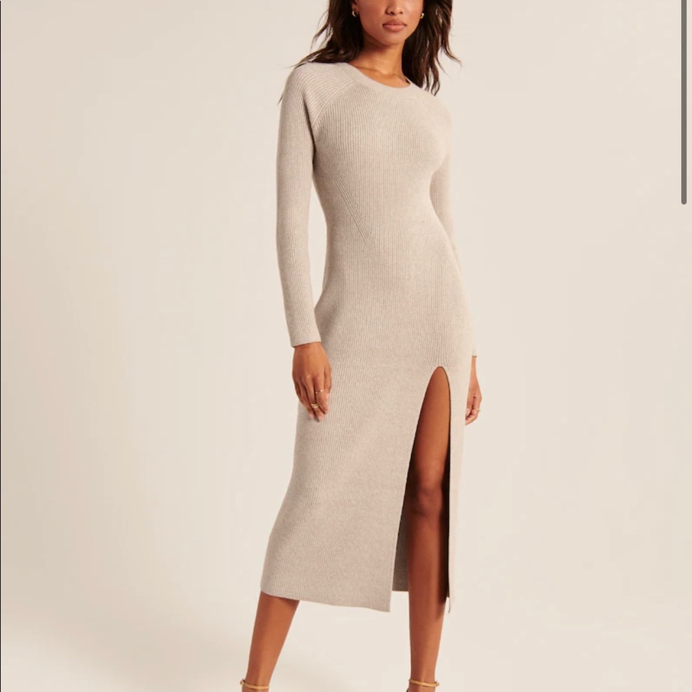 Abercrombie long sleeve sweater dress
